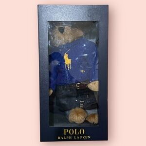 Polo Ralph Lauren Big Pony Bear Plush Toy Limited Edition (Royal Blue)